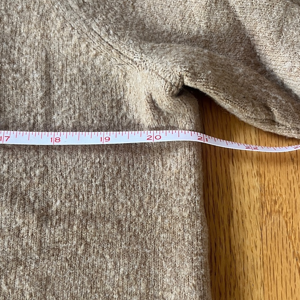 J. Crew Women's Beige Crewneck Sweater - Picture 6 of 6